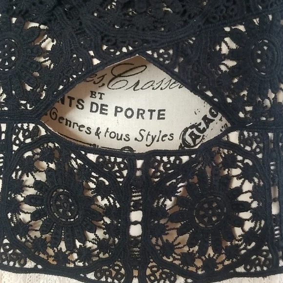 Foxiedox black lace dress size XL Foxiedox black lace dress size XL